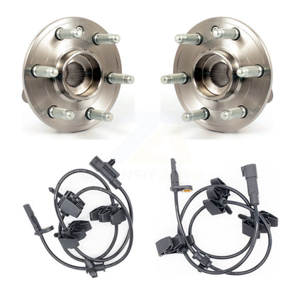 Wheel Hub Bearing And ABS Sensor Rear Kit For Cadillac SRX with Harness