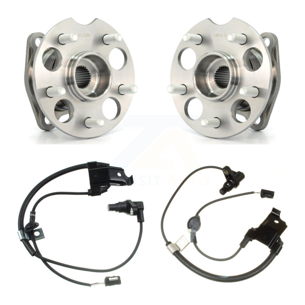 Wheel Hub Bearing And ABS Sensor Rear Kit For Toyota Highlander with Harness