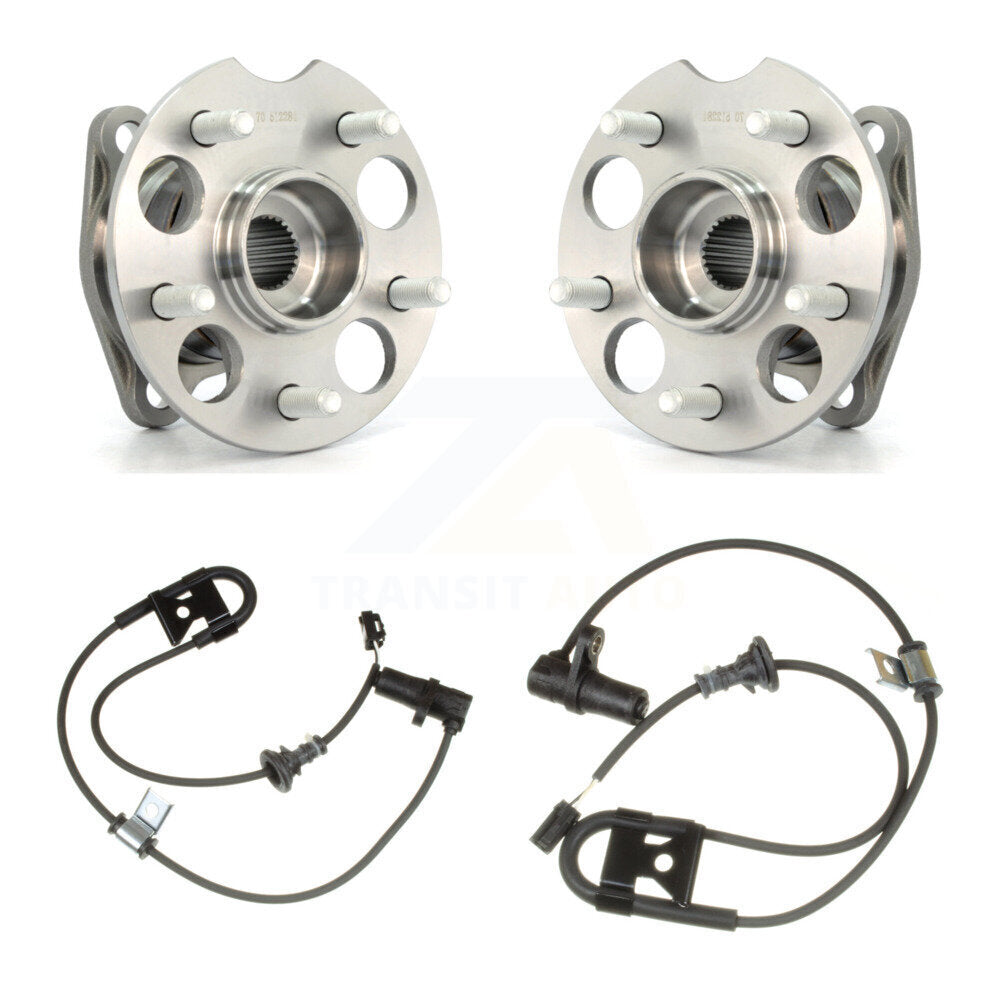 Wheel Hub Bearing Sensor Rear Kit For Lexus RX350 Toyota Highlander RX330 RX400h