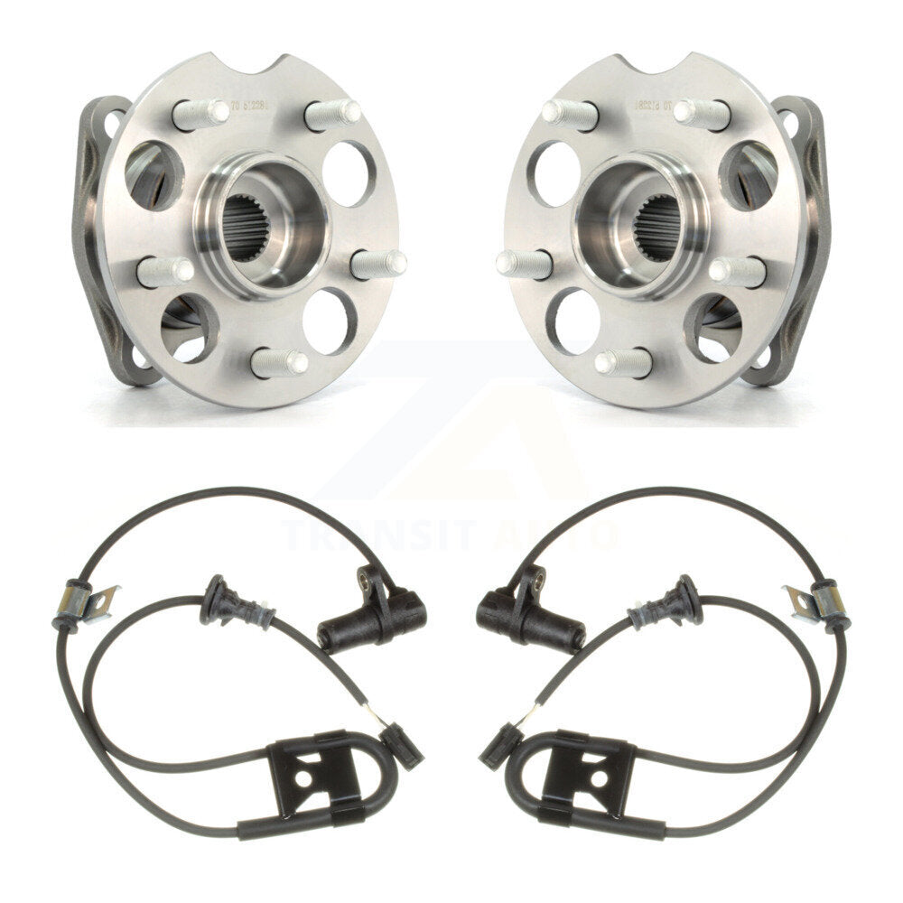 Wheel Hub Bearing & ABS Sensor Rear Kit For 2006 Toyota Highlander with Harness