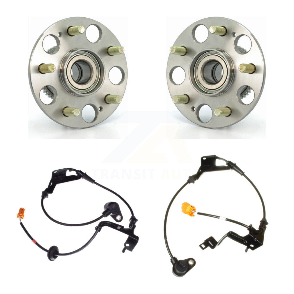 Wheel Hub Bearing Sensor Rear Kit For 2002-2004 Acura RSX 2.0L with 4-Wheel ABS