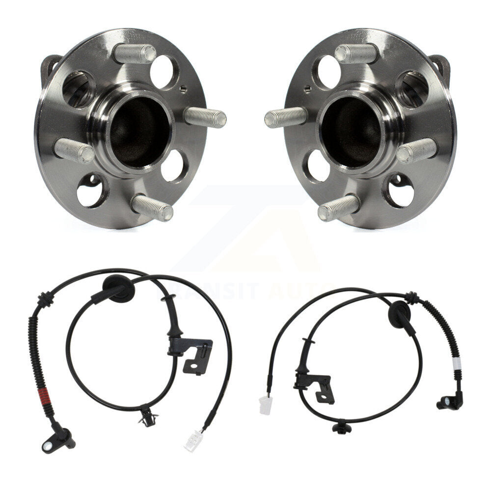 Wheel Hub Bearing Sensor Rear Kit For 12-13 Hyundai Accent 1.6L with 4-Wheel ABS