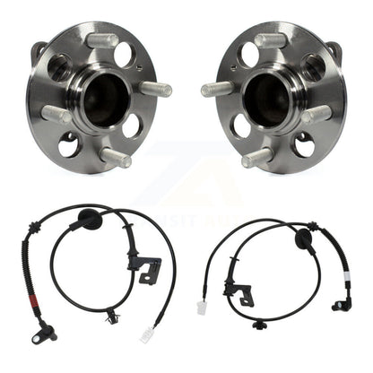 Wheel Hub Bearing Sensor Rear Kit For 12-13 Hyundai Accent 1.6L with 4-Wheel ABS