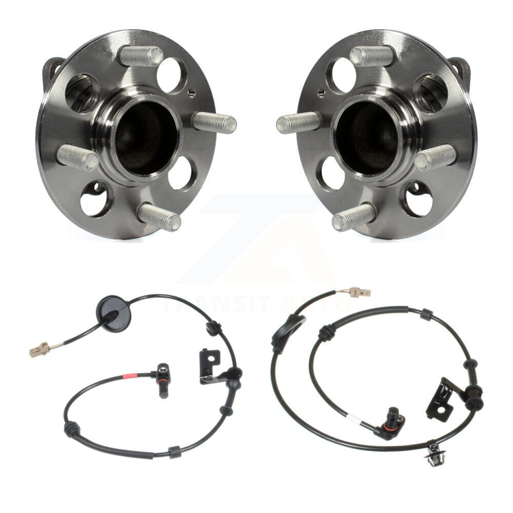 Wheel Hub Bearing And ABS Sensor Rear Kit For Kia Rio 1.6L with 4-Wheel