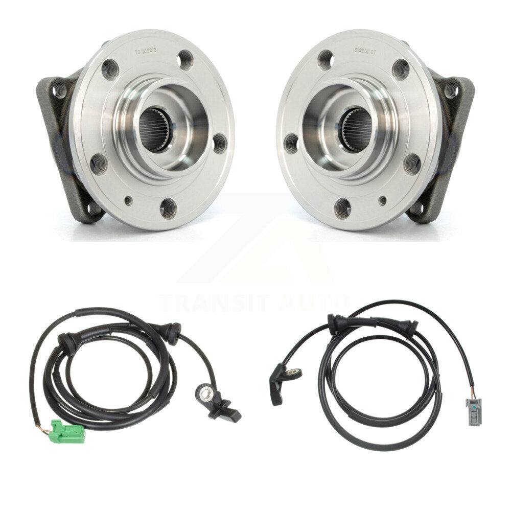 Wheel Hub Bearing And ABS Sensor Rear Kit For Volvo XC90 with Harness