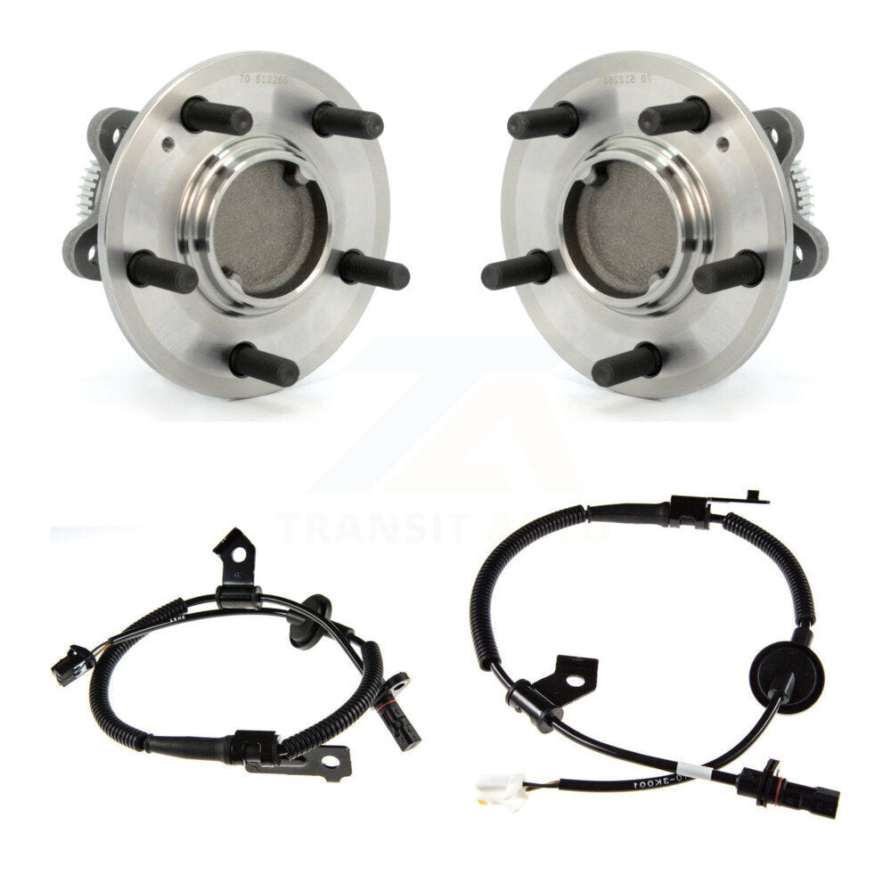 Wheel Hub Bearing And ABS Sensor Rear Kit For Hyundai Sonata