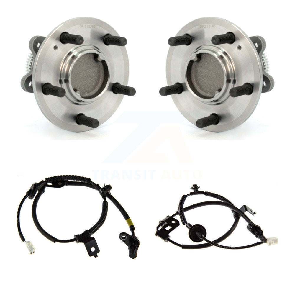 Wheel Hub Bearing Sensor Rear Kit For 2007-2010 Kia Optima Magentis with Harness