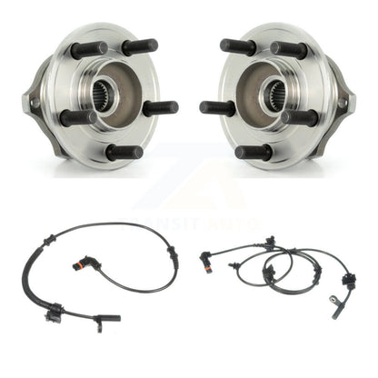 Wheel Hub Bearing And ABS Sensor Rear Kit For Chrysler 300 Dodge Charger Magnum