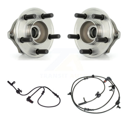Wheel Hub Bearing And ABS Sensor Rear Kit For Chrysler 300 Dodge Charger Magnum