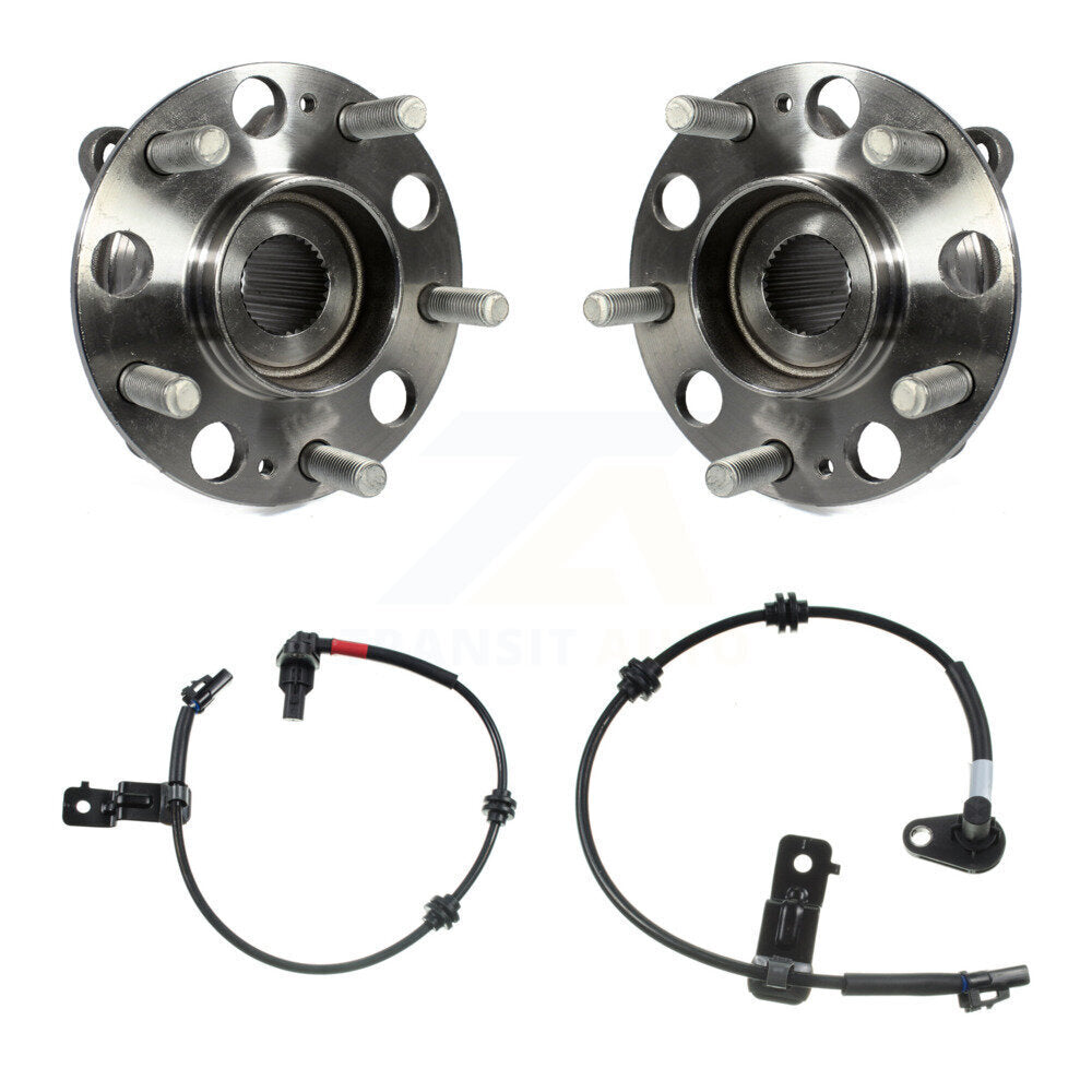 Wheel Hub Bearing And ABS Sensor Rear Kit For Hyundai Genesis Coupe with Harness