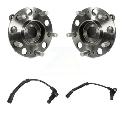 Wheel Hub Bearing Sensor Rear Kit For Hyundai Genesis 3.8L/5.0L with 4-Wheel ABS