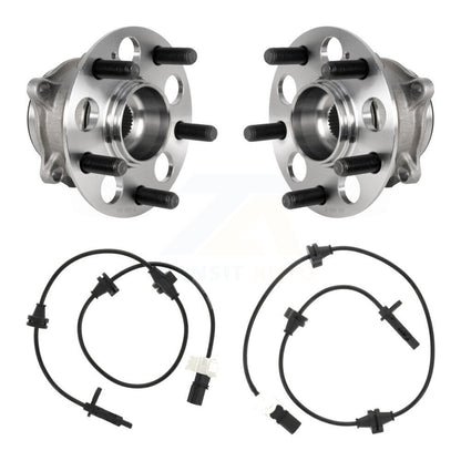 Wheel Hub Bearing And ABS Sensor Rear Kit For Honda Pilot Passport