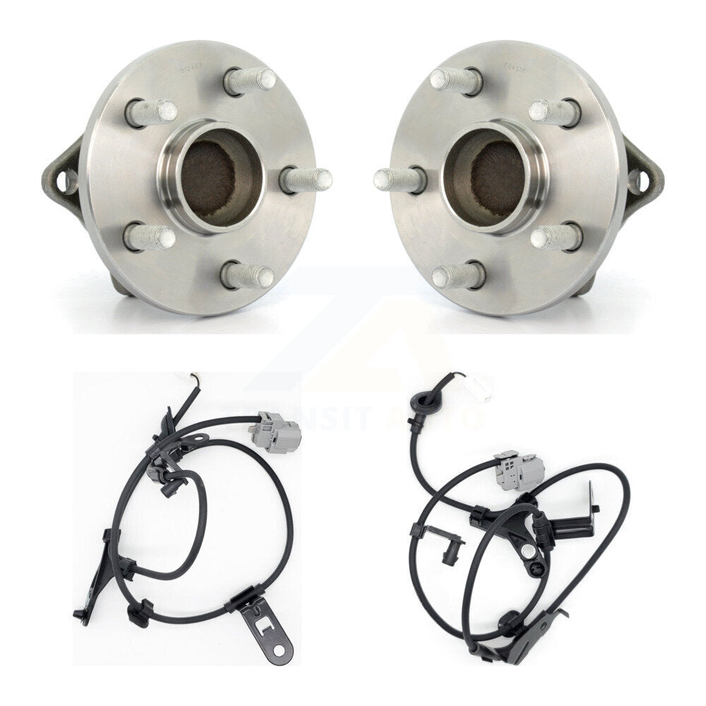 Wheel Hub Bearing And Extra ABS Sensor Rear Kit For Toyota Corolla Matrix