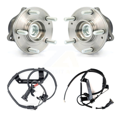 Wheel Hub Bearing And Extra ABS Sensor Rear Kit For Kia Sorento Hyundai Veracruz