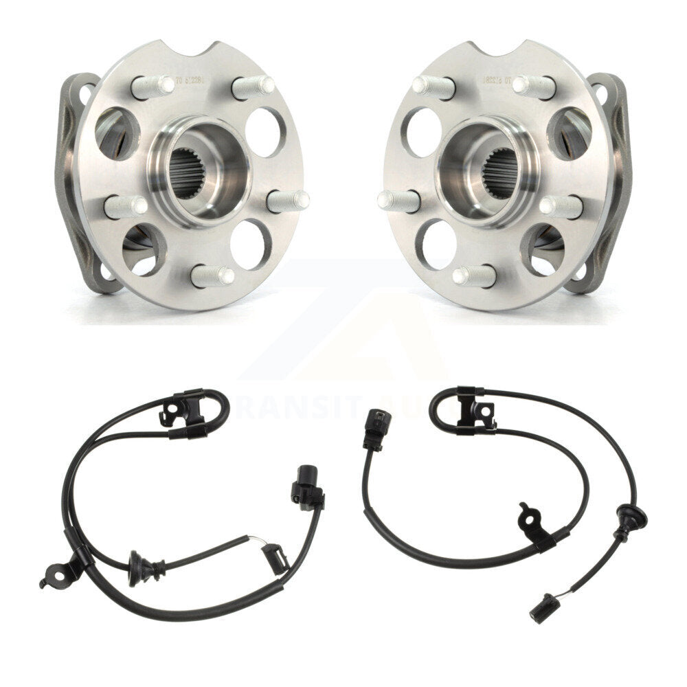 Wheel Hub Bearing And ABS Sensor Rear Kit For Lexus RX330 Toyota Highlander