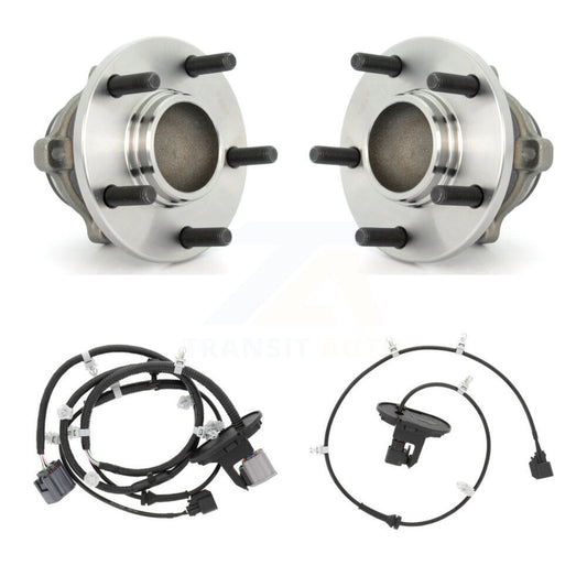 Wheel Hub Bearing And ABS Sensor Rear Kit For Mazda 3 Sport