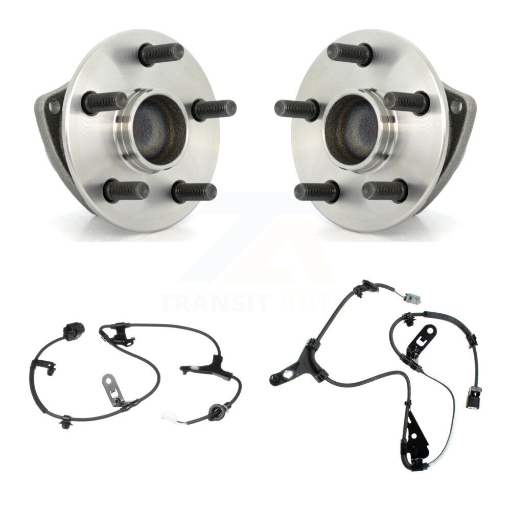 Wheel Hub Bearing And ABS Sensor Rear Kit For Toyota Corolla Matrix Pontiac Vibe