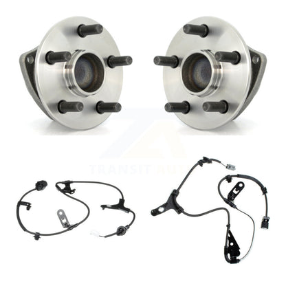 Wheel Hub Bearing And ABS Sensor Rear Kit For Toyota Corolla Matrix Pontiac Vibe
