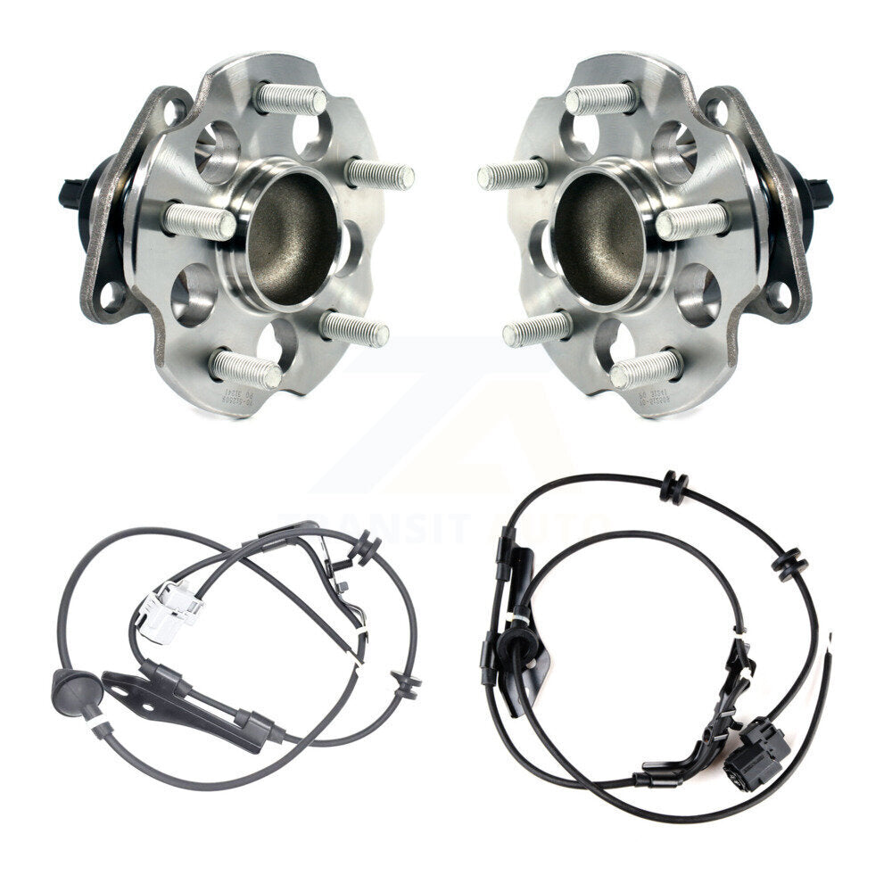 Wheel Hub Bearing And Extra ABS Sensor Rear Kit For Toyota Prius V