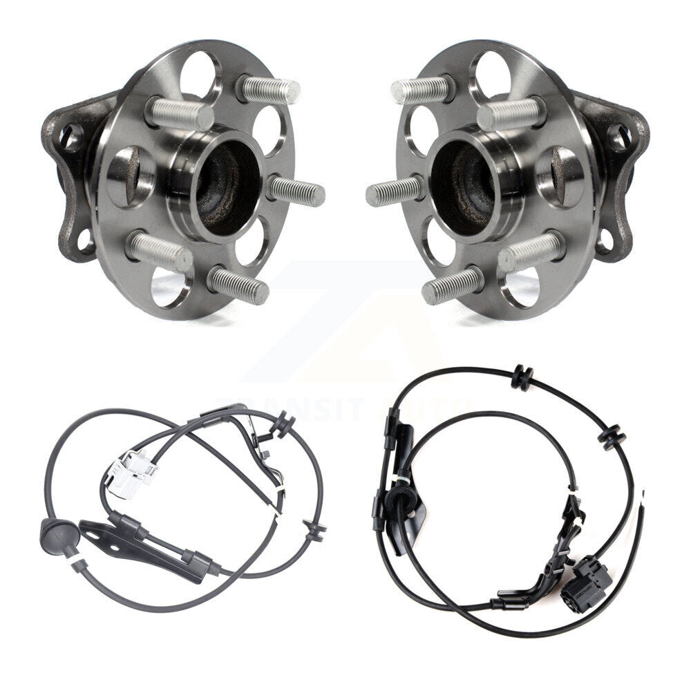 Wheel Hub Bearing And Extra ABS Sensor Rear Kit For Toyota Prius Plug-In