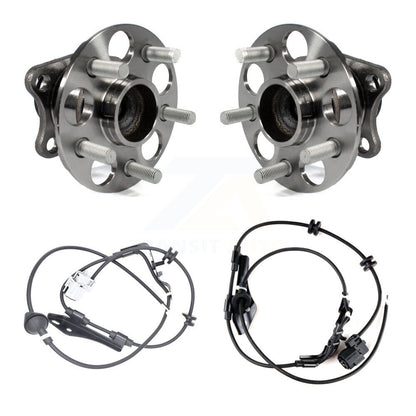 Wheel Hub Bearing And Extra ABS Sensor Rear Kit For Toyota Prius Plug-In