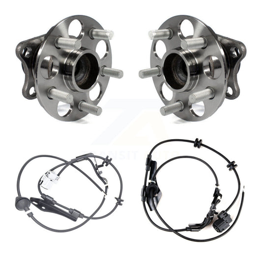 Wheel Hub Bearing And Extra ABS Sensor Rear Kit For Toyota Prius Plug-In