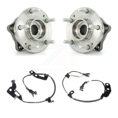 Wheel Hub Bearing Sensor Rear Kit For 16 Hyundai Santa Fe Sport From 11 25 2015