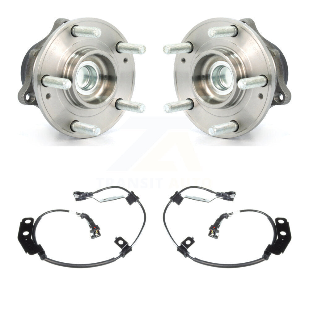 Wheel Hub Bearing Extra Sensor Rear Kit For Hyundai Santa Fe Sport To 11 23 2016