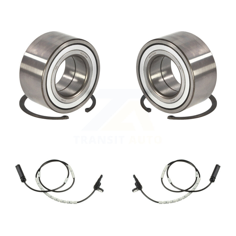 Wheel Bearing And ABS Sensor Rear Kit For 2013 BMW 335i xDrive 335is