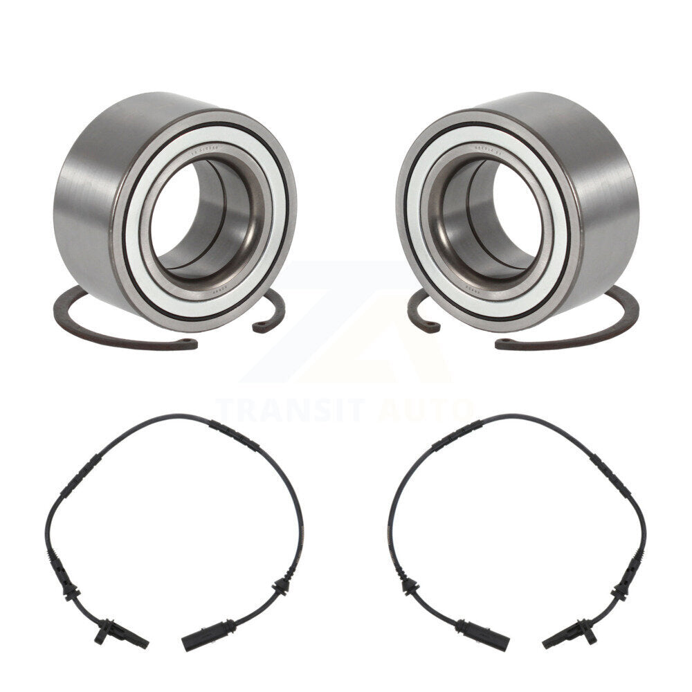 Wheel Bearing Sensor Rear Kit For 2010 BMW X3 3.0L with 4-Wheel ABS Harness