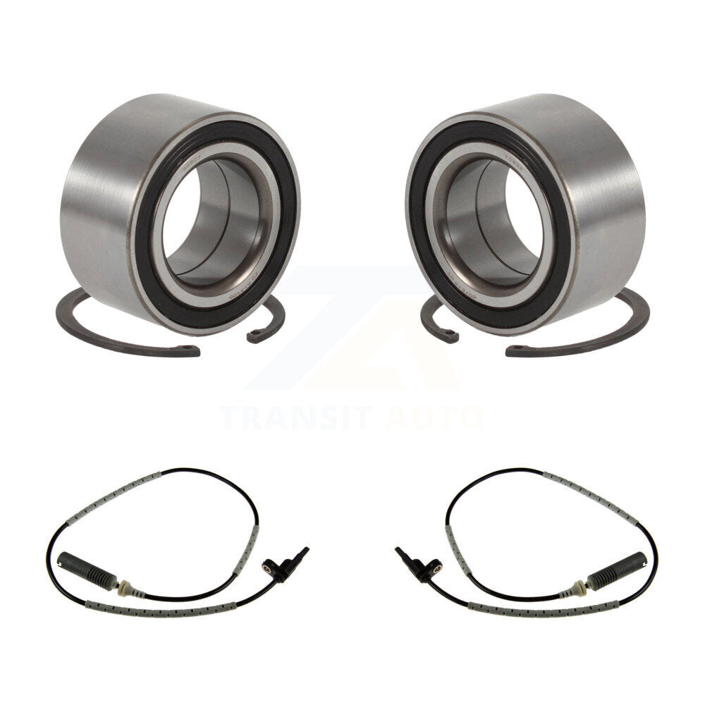 Wheel Bearing ABS Sensor Rear Kit For BMW 328i Sedan/Coupe with 3.0L 4-Wheel
