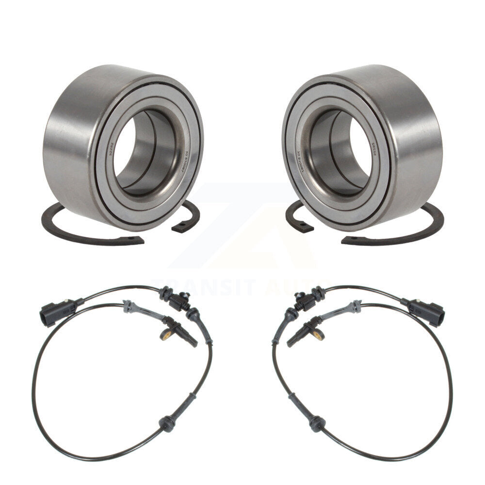 Wheel Bearing Sensor Rear Kit For 2008-2012 Land Rover LR2 3.2L with 4-Wheel ABS