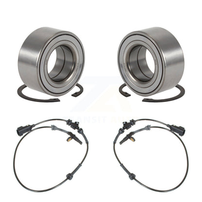 Wheel Bearing Sensor Rear Kit For 2008-2012 Land Rover LR2 3.2L with 4-Wheel ABS
