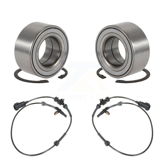 Wheel Bearing Sensor Rear Kit For 2008-2012 Land Rover LR2 3.2L with 4-Wheel ABS