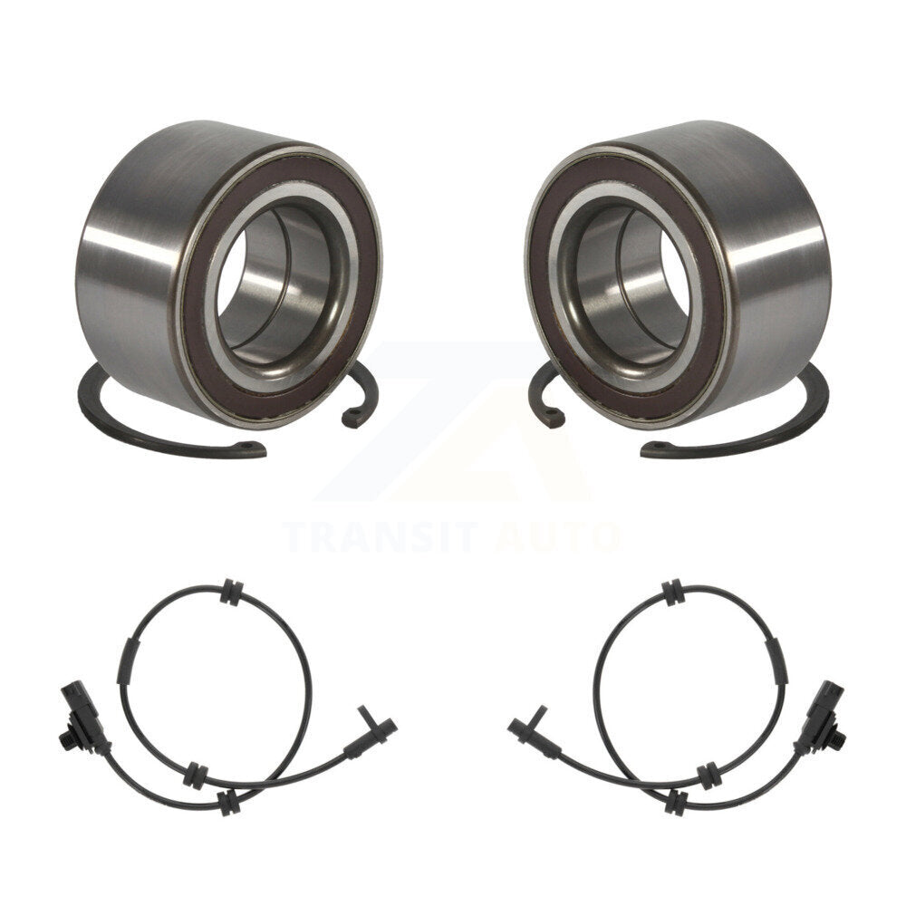 Wheel Bearing And ABS Sensor Rear Kit For 2014-2015 Ford Fiesta with Harness