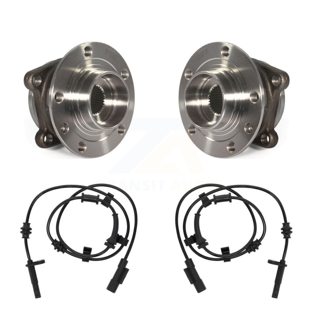 Wheel Hub Bearing And ABS Sensor Rear Kit For Jeep Cherokee
