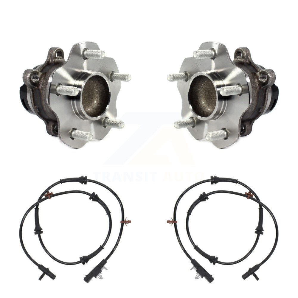 Wheel Hub Bearing And ABS Sensor Rear Kit For Nissan Rogue
