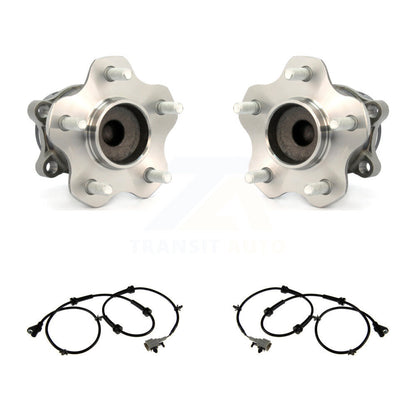 Wheel Hub Bearing And ABS Sensor Rear Kit For Nissan Rogue Select with Harness