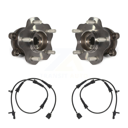 Wheel Hub Bearing ABS Sensor Rear Kit For Nissan Juke AWD with 1.6L Harness