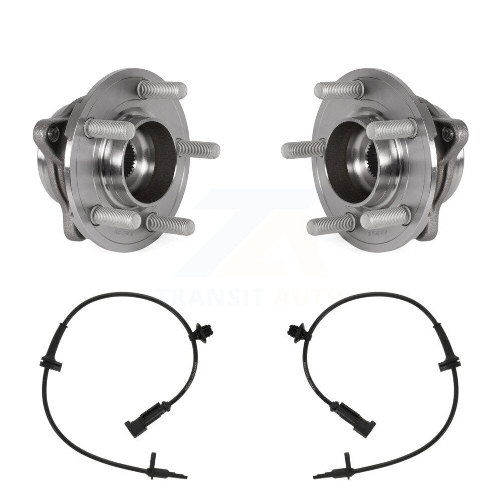 Wheel Hub Bearing And ABS Sensor Rear Kit For Ford Mustang with Harness