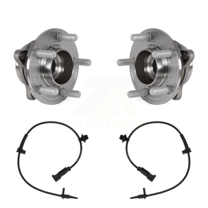 Wheel Hub Bearing And ABS Sensor Rear Kit For Ford Mustang with Harness