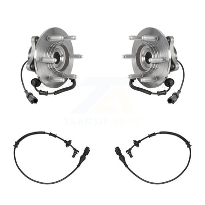 Wheel Hub Bearing & Extra Sensor Rear Kit For Ford Expedition Lincoln Navigator