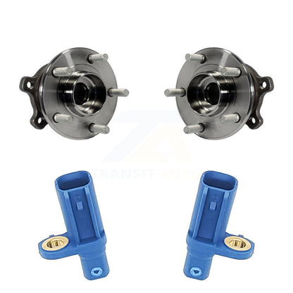Wheel Hub Bearing And ABS Sensor Rear Kit For Ford Escape Lincoln MKC