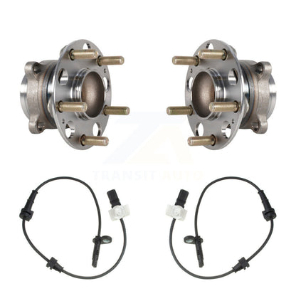 Wheel Hub Bearing And ABS Sensor Rear Kit For Honda Accord with Harness