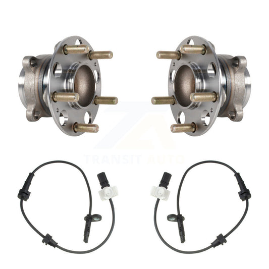 Wheel Hub Bearing And ABS Sensor Rear Kit For Honda Accord with Harness