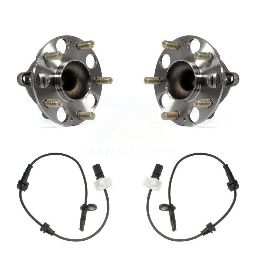 Wheel Hub Bearing And ABS Sensor Rear Kit For Honda Accord with Harness