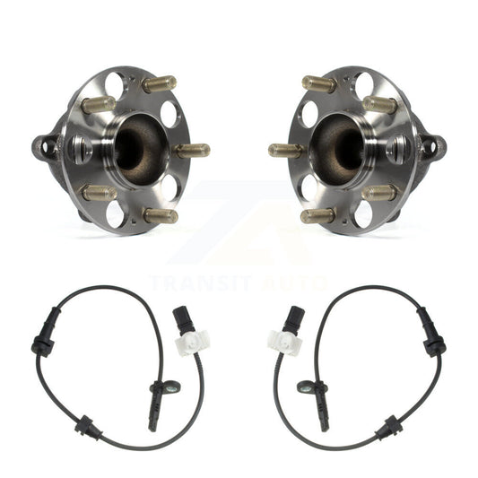Wheel Hub Bearing And ABS Sensor Rear Kit For Honda Accord with Harness