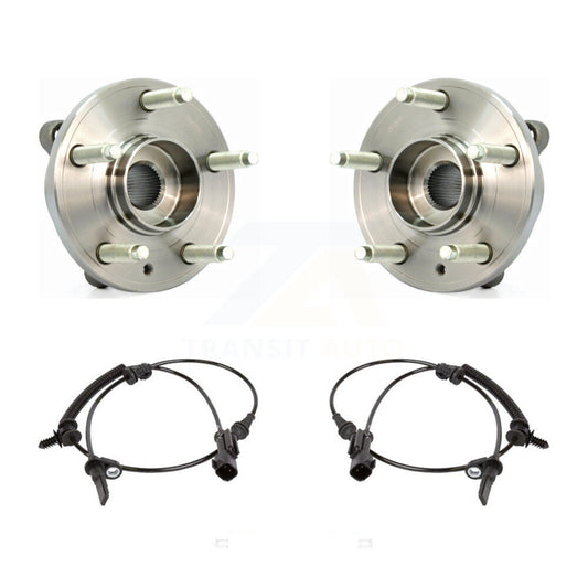 Wheel Hub Bearing Sensor Rear Kit For Ford Flex Taurus Lincoln Police Sedan MKT