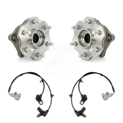 Wheel Hub Bearing And ABS Sensor Rear Kit For Nissan Pathfinder with Harness