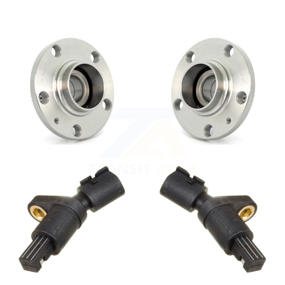 Wheel Hub Bearing Sensor Rear Kit For Volkswagen Jetta Golf Beetle City Audi TT